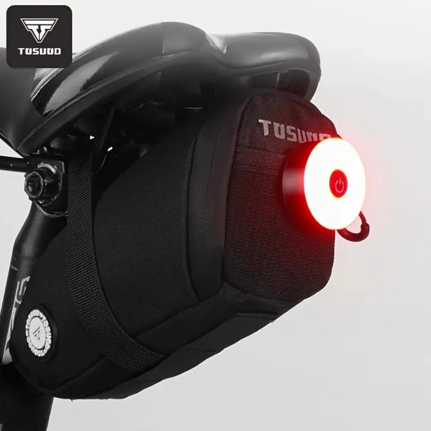 Sacoche de Selle Vélo TOSUOD Étanche et Réfléchissante - 64g — vue 10 — sacoche vélo | La Sacoche Vélo
