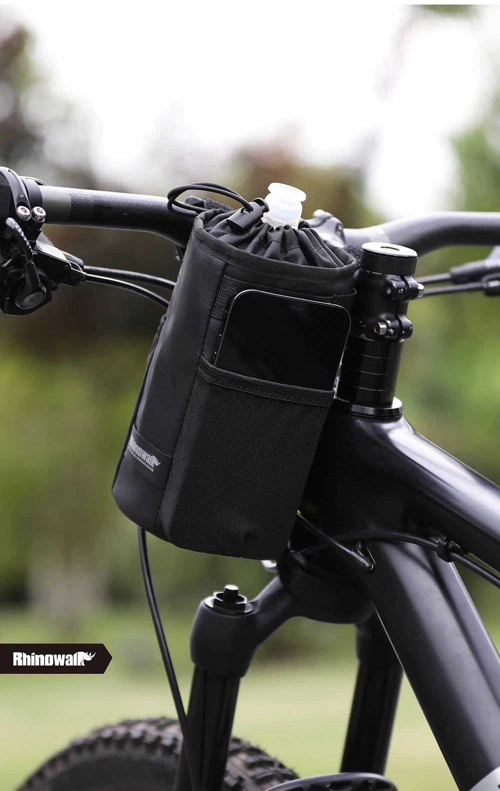 Sacoche Porte-Bidon Vélo Isotherme Rhinowalk pour Guidon