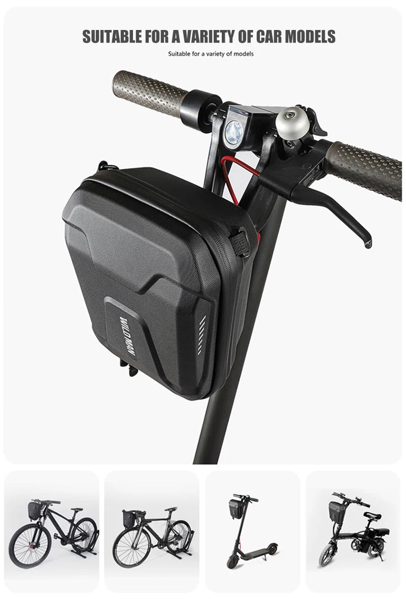 Sacoche Guidon Vélo WILD MAN E8 3L Coque Rigide Imperméable — vue 9 — sacoche vélo | La Sacoche Vélo
