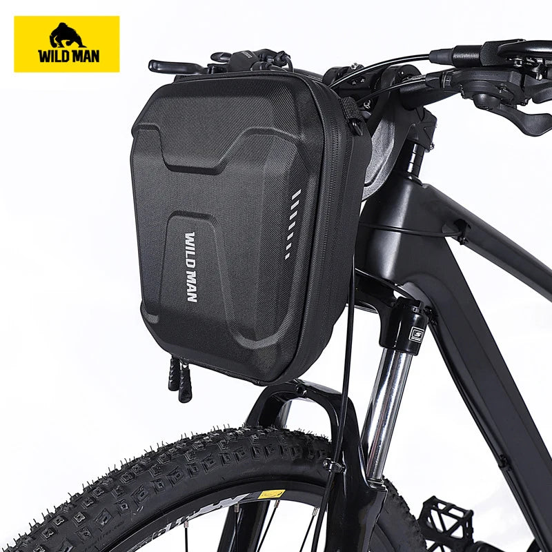 Sacoche Guidon Vélo WILD MAN E8 3L Coque Rigide Imperméable — sacoche vélo | La Sacoche Vélo
