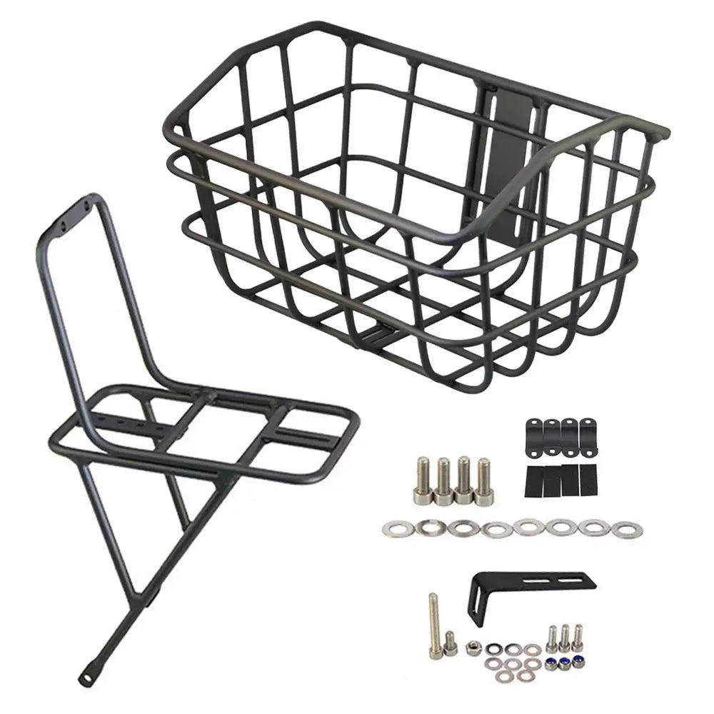 Panier Vélo Avant en Métal - Panier Guidon Fil de Fer Robuste — vue 15 — sacoche vélo | La Sacoche Vélo