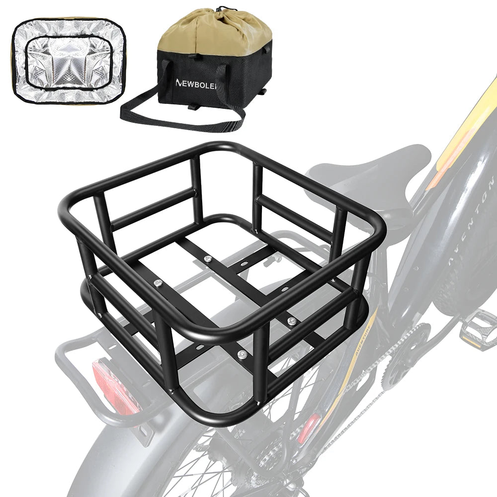 Panier Vélo Arrière en Fer NEWBOLER avec Sacoche Étanche - Grande Capa — vue 19 — sacoche vélo | La Sacoche Vélo
