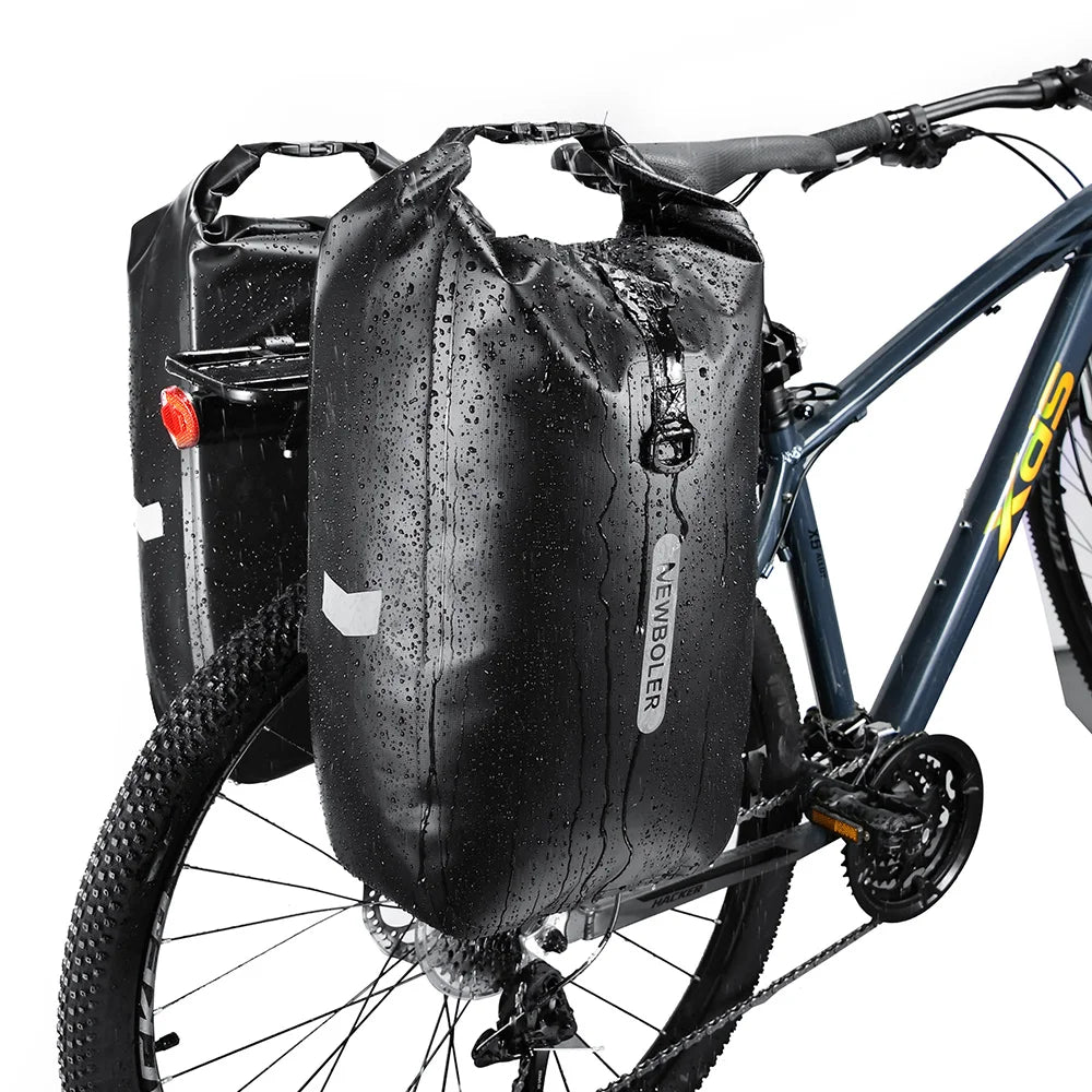 Sacoche Vélo Étanche 20L NEWBOLER - Porte-Bagages Arrière Double — vue 6 — sacoche vélo | La Sacoche Vélo