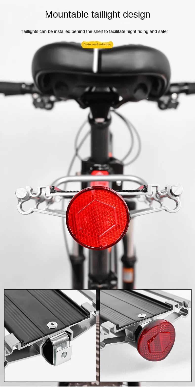 Porte-Bagage Arrière Vélo Aluminium - Fixation Rapide et Ajustable — vue 13 — sacoche vélo | La Sacoche Vélo