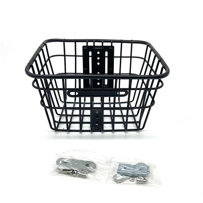 Panier Vélo Pliable en Fer Noir – Fixation Guidon Sans Outils — vue 18 — sacoche vélo | La Sacoche Vélo