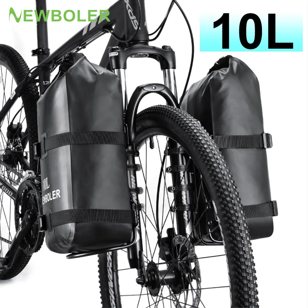 Sacoche Fourche Vélo Étanche 10L - Fixation Universelle NEWBOLER — sacoche vélo | La Sacoche Vélo