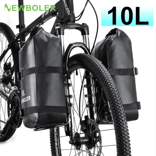 Sacoche Fourche Vélo Étanche 10L - Fixation Universelle NEWBOLER