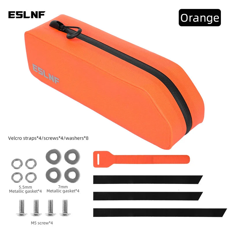 Sacoche Guidon Vélo ESLNF - Coque Rigide Étanche Grande Capacité