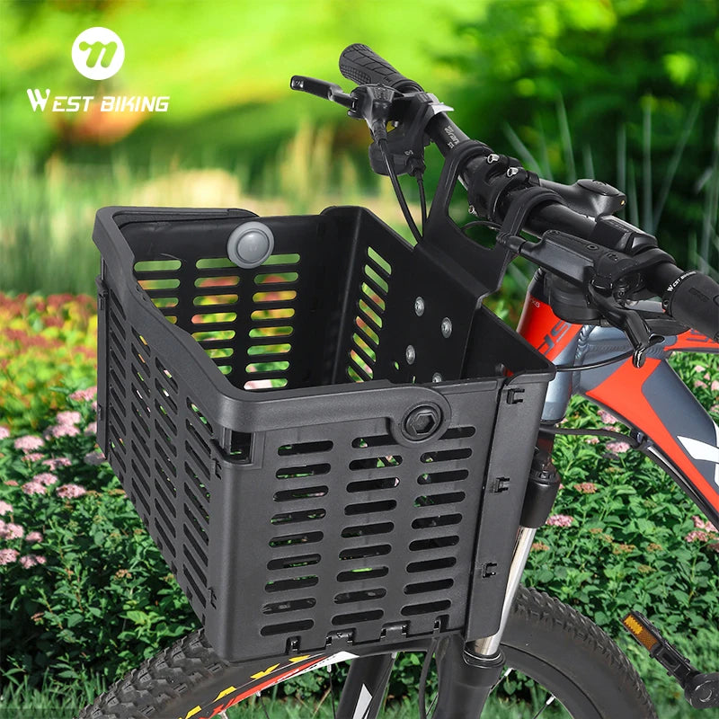 Panier Vélo Pliable West Biking – Fixation Guidon ou Porte-Bagages — sacoche vélo | La Sacoche Vélo