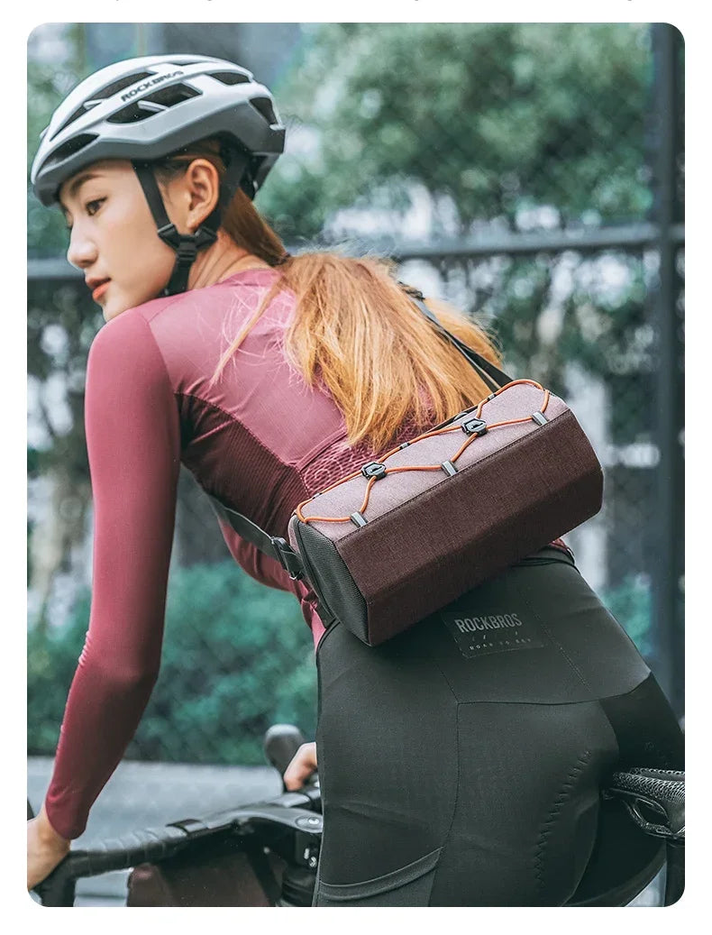 Sacoche Guidon Vélo ROCKBROS 2,2L avec Bandoulière — vue 16 — sacoche vélo | La Sacoche Vélo