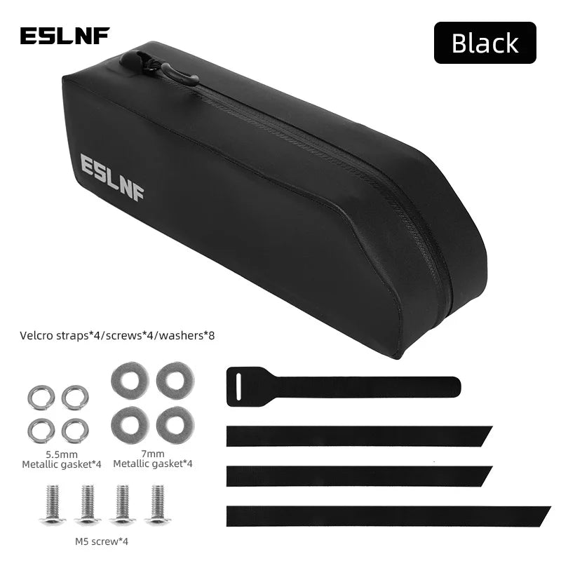 Sacoche Guidon Vélo ESLNF - Coque Rigide Étanche Grande Capacité