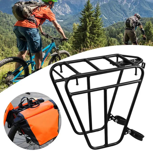 Porte-Bagage Avant Vélo en Acier Robuste - Capacité 25kg — sacoche vélo | La Sacoche Vélo