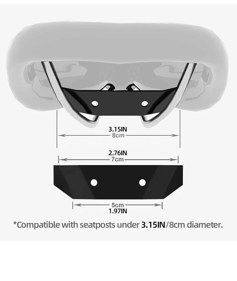 Sacoche de Selle Vélo Rhinowalk 13L avec Stabilisateur - Étanche — vue 14 — sacoche vélo | La Sacoche Vélo