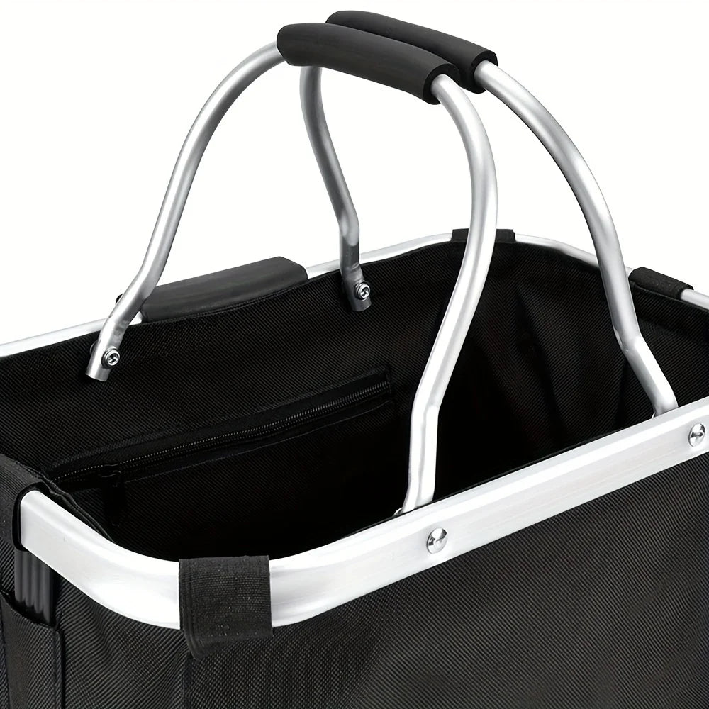 Panier Vélo Pliable pour Petits Chiens et Chats - Fixation Amovible — vue 2 — sacoche vélo | La Sacoche Vélo