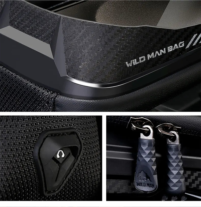 Sacoche Cadre VTT WILD MAN M20 Rigide avec Écran Tactile Étanche