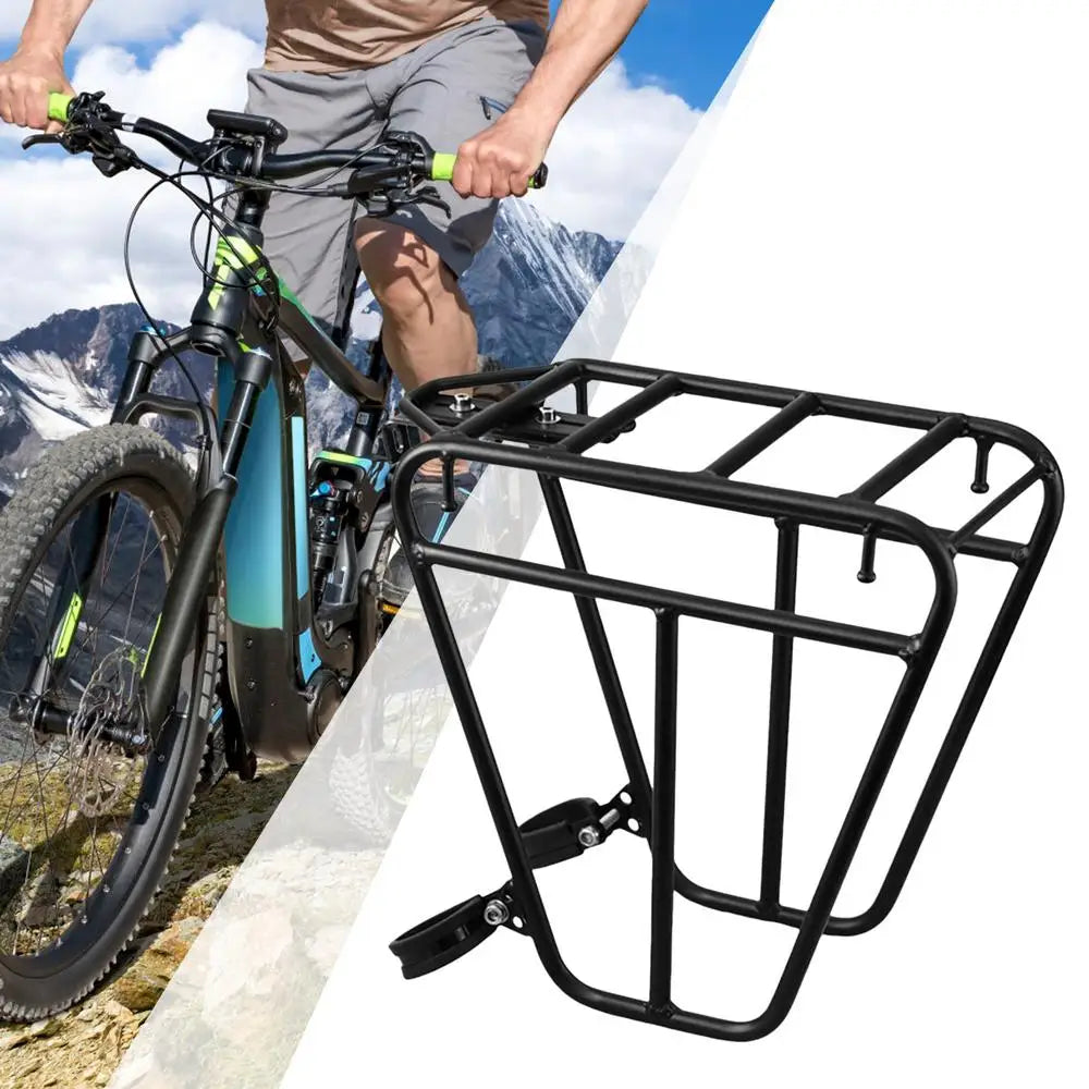 Porte-Bagage Avant Vélo en Acier Robuste - Capacité 25kg — vue 17 — sacoche vélo | La Sacoche Vélo