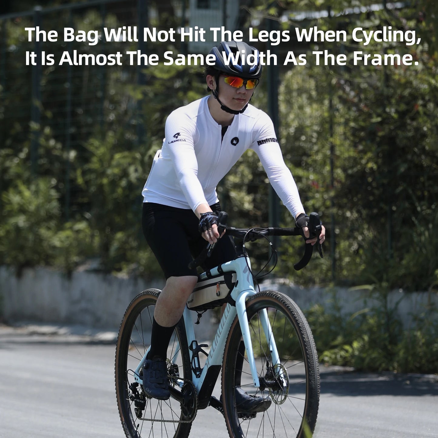 Sacoche Cadre Vélo Rhinowalk 2.1L/2.7L - Triangle Résistant VTT Route  — vue 2 — sacoche vélo | La Sacoche Vélo
