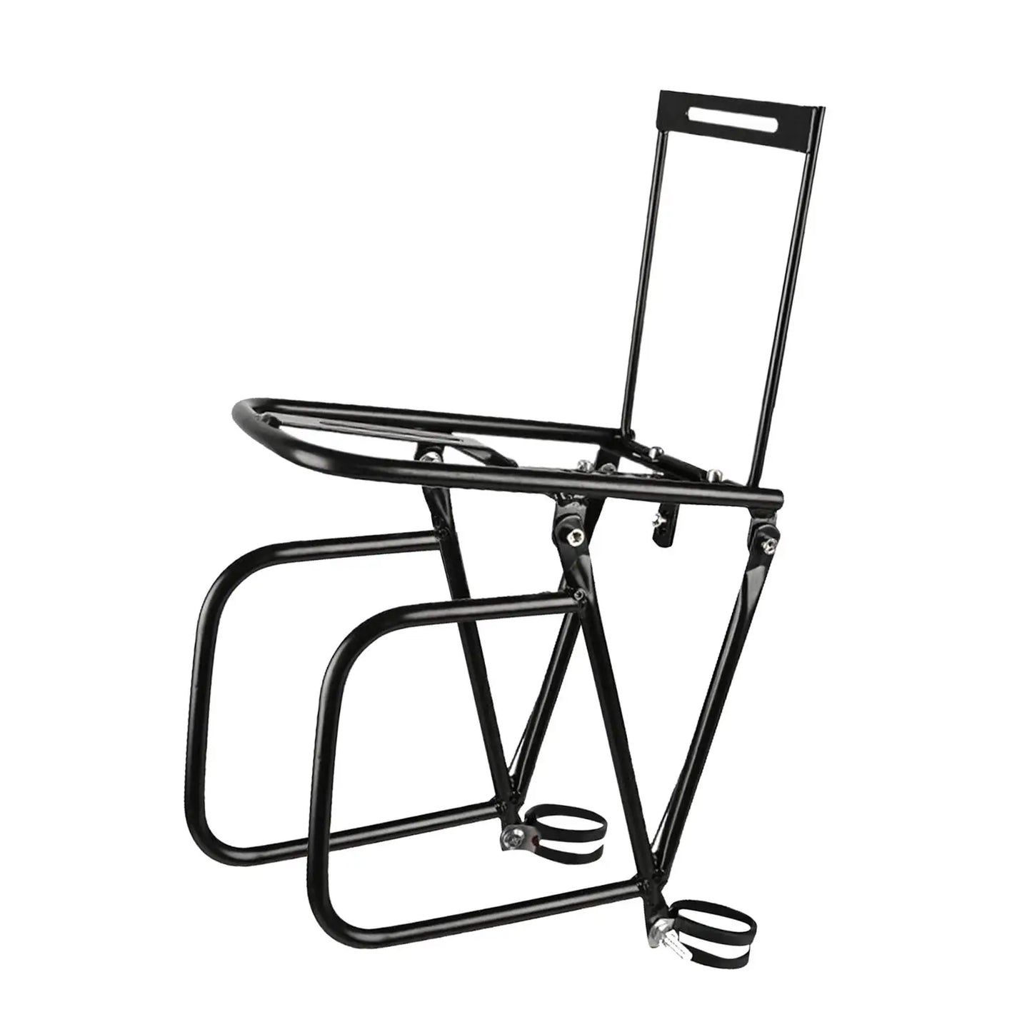 Porte-Bagage Avant Vélo en Aluminium – Fixation Fourche Universelle — vue 3 — sacoche vélo | La Sacoche Vélo