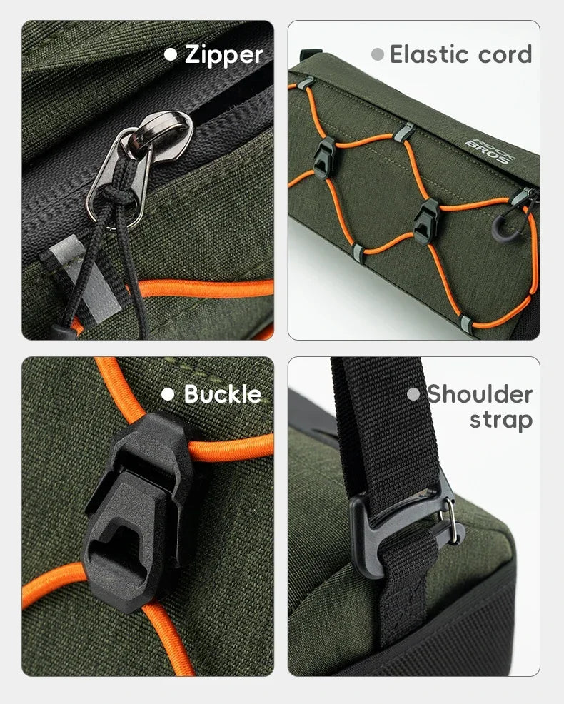 Sacoche Guidon Vélo ROCKBROS 2,2L avec Bandoulière — vue 19 — sacoche vélo | La Sacoche Vélo