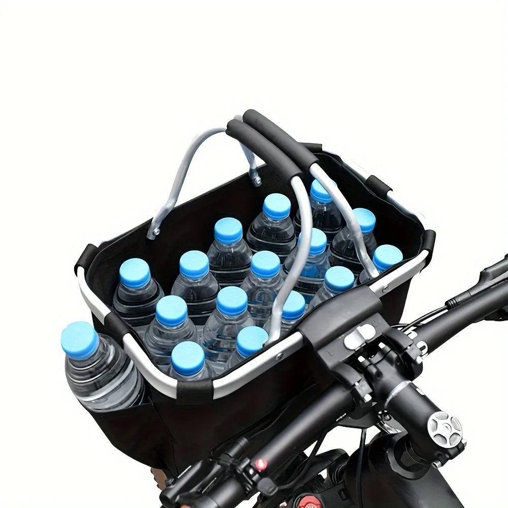Panier Vélo Pliable pour Petits Chiens et Chats - Fixation Amovible — vue 4 — sacoche vélo | La Sacoche Vélo