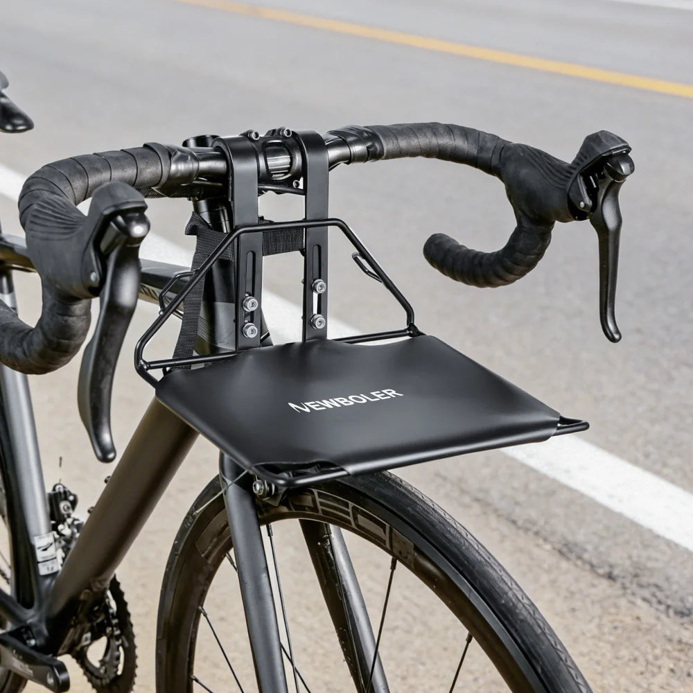 Porte-Bagage Avant Vélo NEWBOLER - Support Sacoche 5kg VTT et Ville — vue 18 — sacoche vélo | La Sacoche Vélo