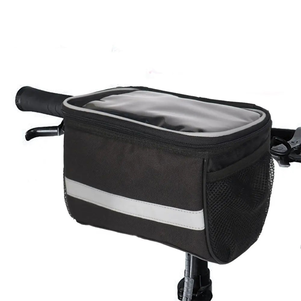 Sacoche Guidon Vélo Étanche avec Bande Réfléchissante - 1.5L — sacoche vélo | La Sacoche Vélo