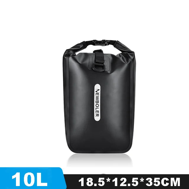 Sacoche Vélo Étanche 20L NEWBOLER - Porte-Bagages Arrière Double