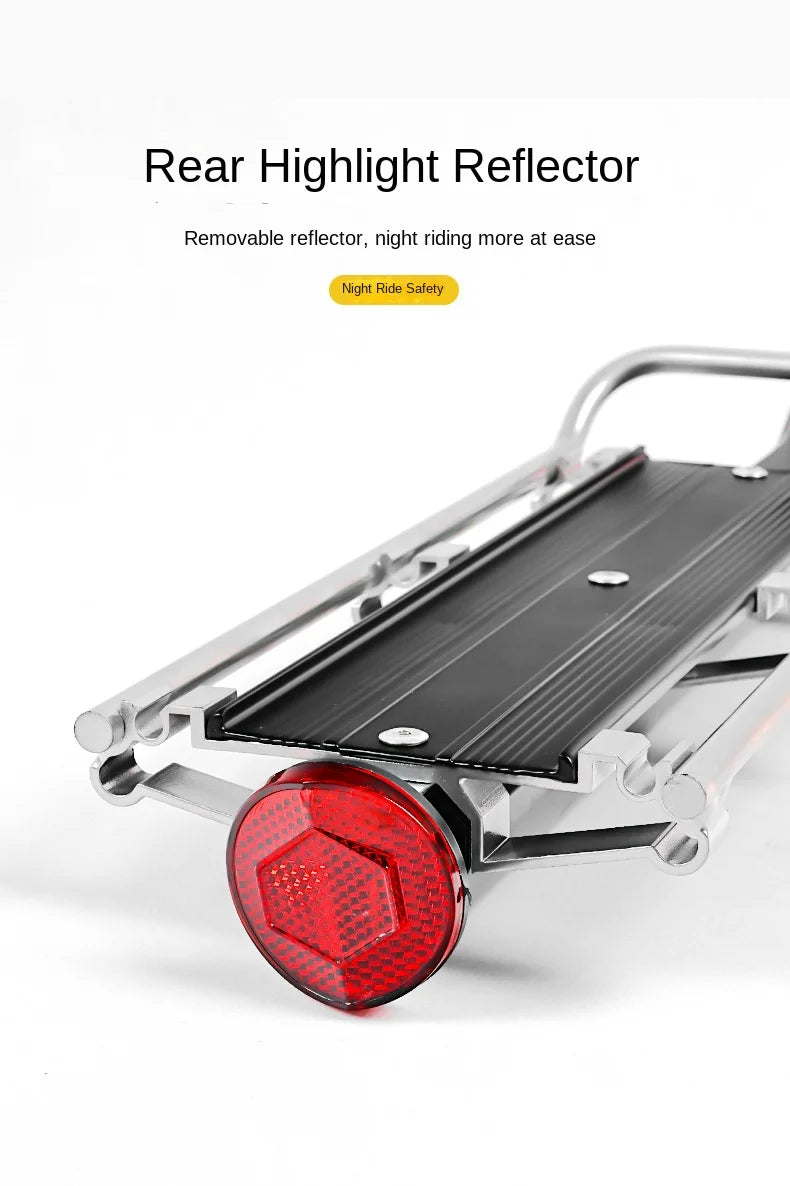 Porte-Bagage Arrière Vélo Aluminium - Fixation Rapide et Ajustable — vue 10 — sacoche vélo | La Sacoche Vélo