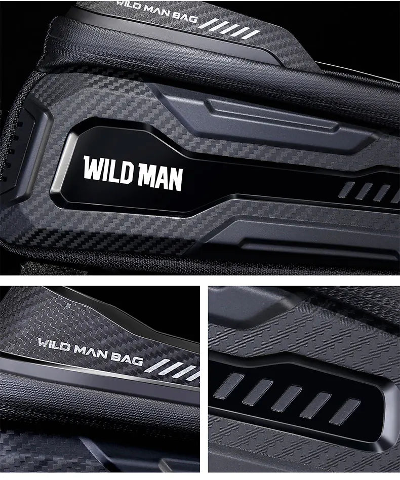 Sacoche Cadre VTT WILD MAN M20 Rigide avec Écran Tactile Étanche