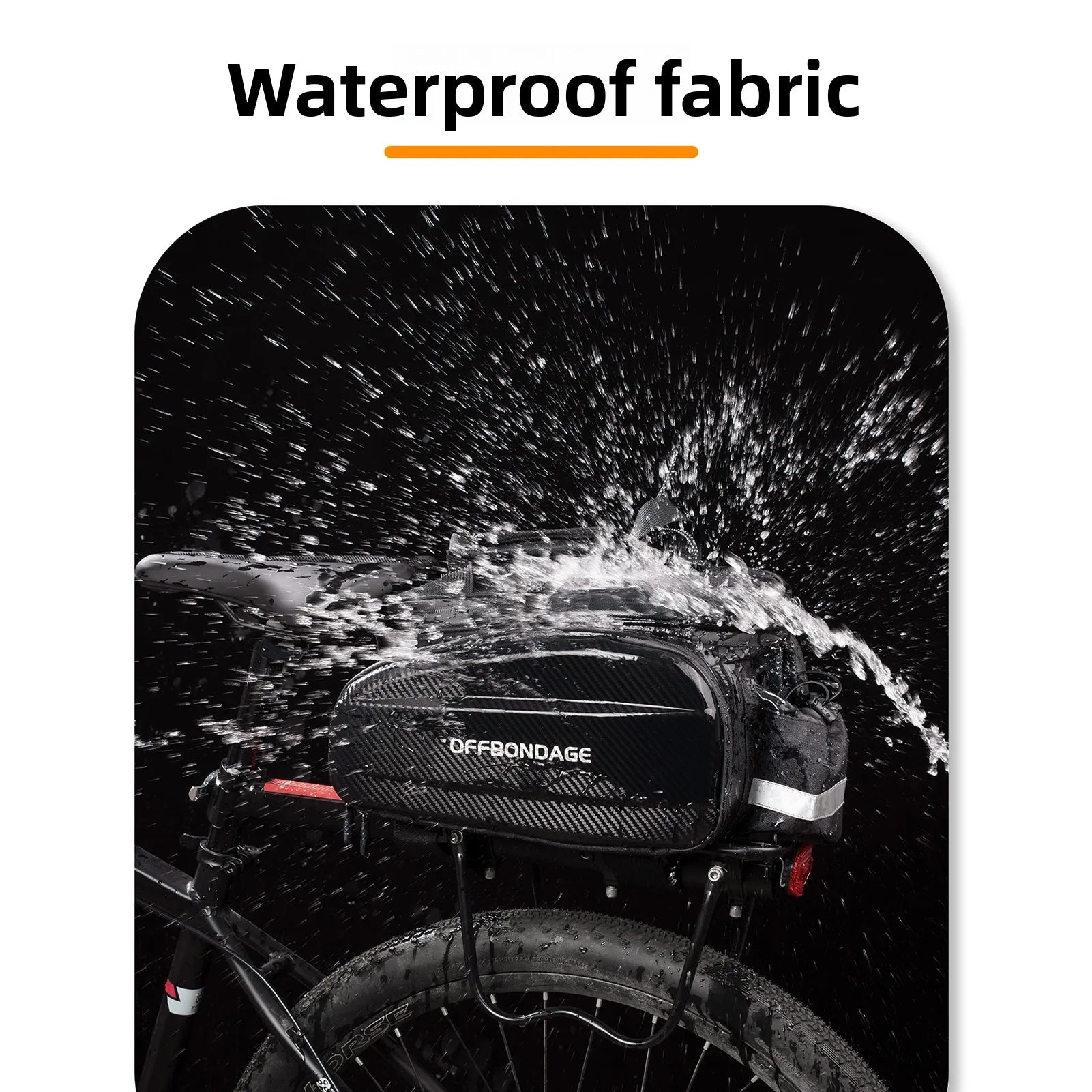 Sacoche Vélo Porte-Bagage Arrière 20L – Transformable et Imperméable — vue 6 — sacoche vélo | La Sacoche Vélo