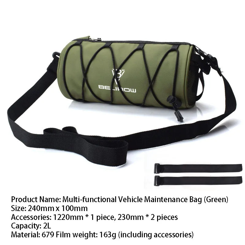 Sacoche Guidon Vélo Étanche 2L/5L avec Bandoulière Amovible — vue 8 — sacoche vélo | La Sacoche Vélo