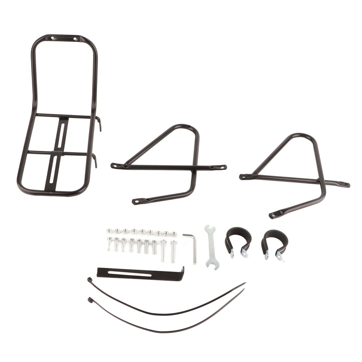 Porte-Bagage Avant Vélo Acier 25x15x15cm - Capacité 50kg — vue 7 — sacoche vélo | La Sacoche Vélo