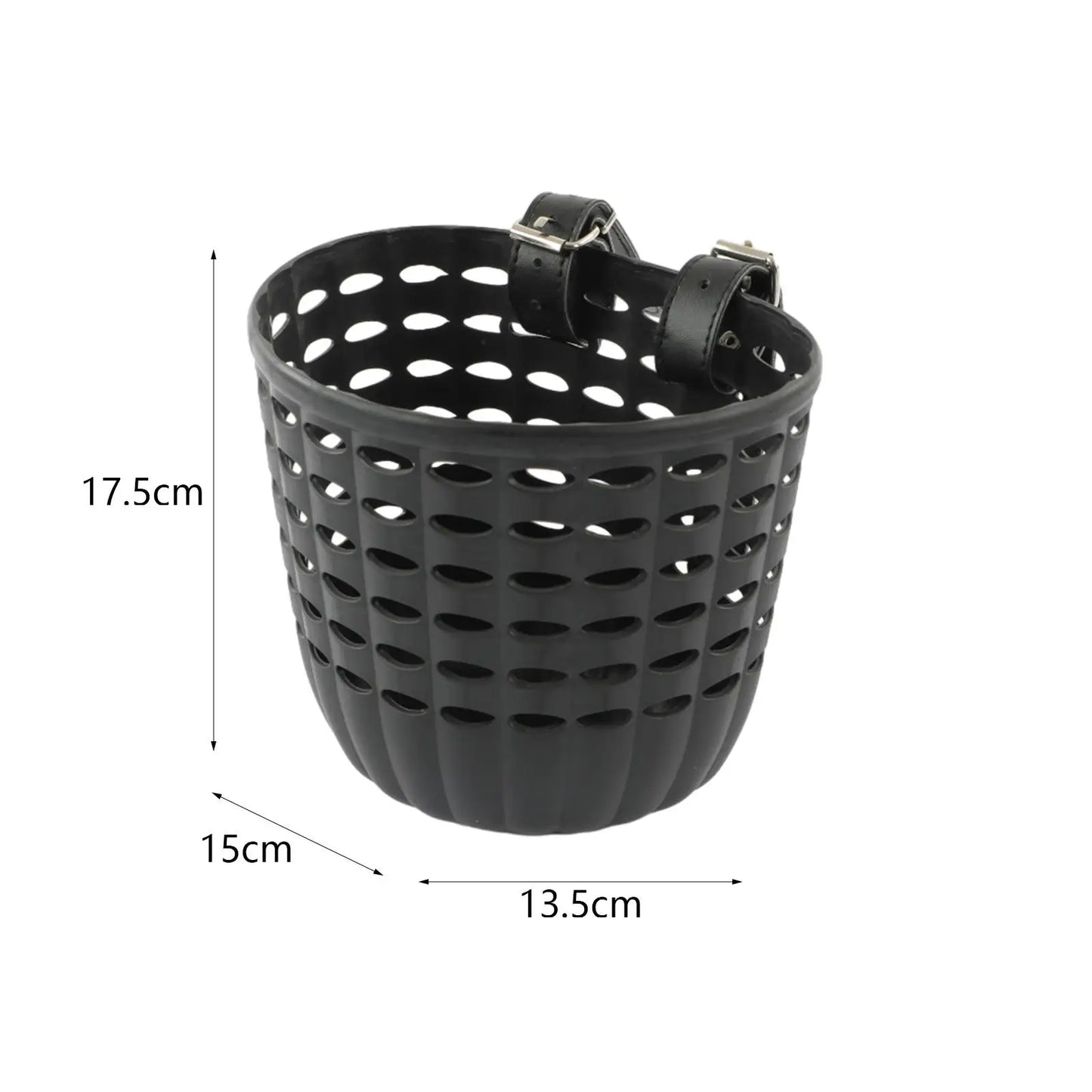 Panier Vélo Enfant avec Sangles PU Ajustables – Fixation Guidon — vue 4 — sacoche vélo | La Sacoche Vélo