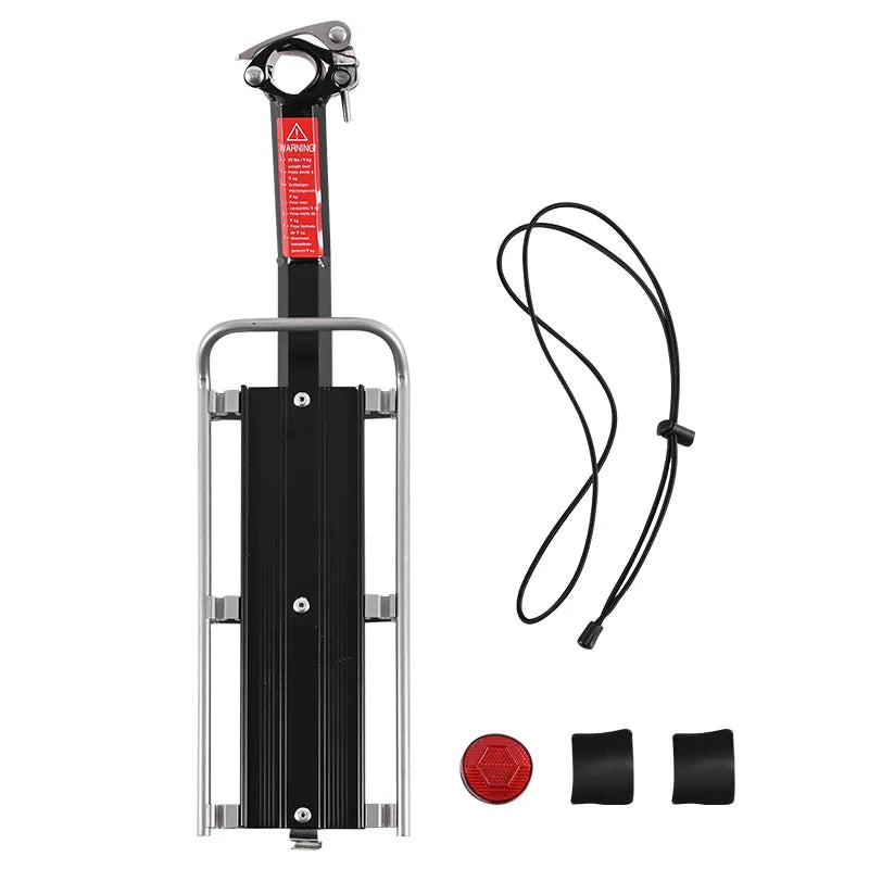 Porte-Bagage Arrière Vélo Aluminium - Fixation Rapide et Ajustable — vue 16 — sacoche vélo | La Sacoche Vélo