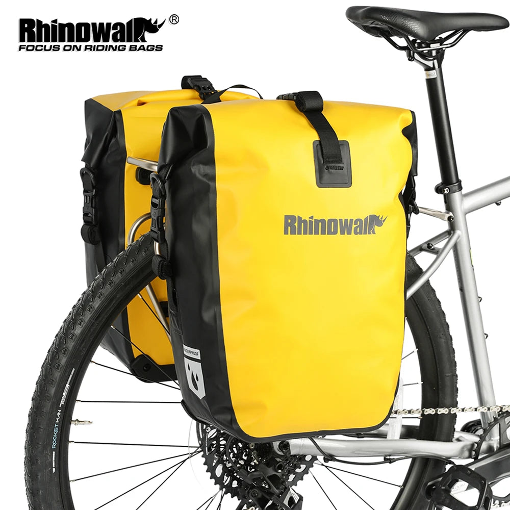 Sacoche Vélo Porte-Bagage Rhinowalk 27L - Étanche à Fixation Rapide — sacoche vélo | La Sacoche Vélo