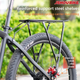 Porte-Bagage Arrière Vélo Acier JSHOUBIKE - Universel 26-29 pouces — sacoche vélo | La Sacoche Vélo