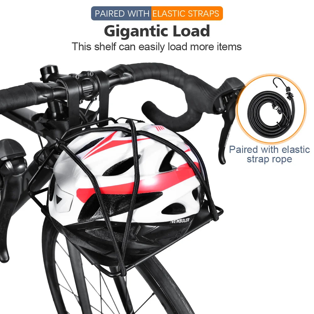 Porte-Bagage Avant Vélo NEWBOLER - Support Sacoche 5kg VTT et Ville — vue 6 — sacoche vélo | La Sacoche Vélo