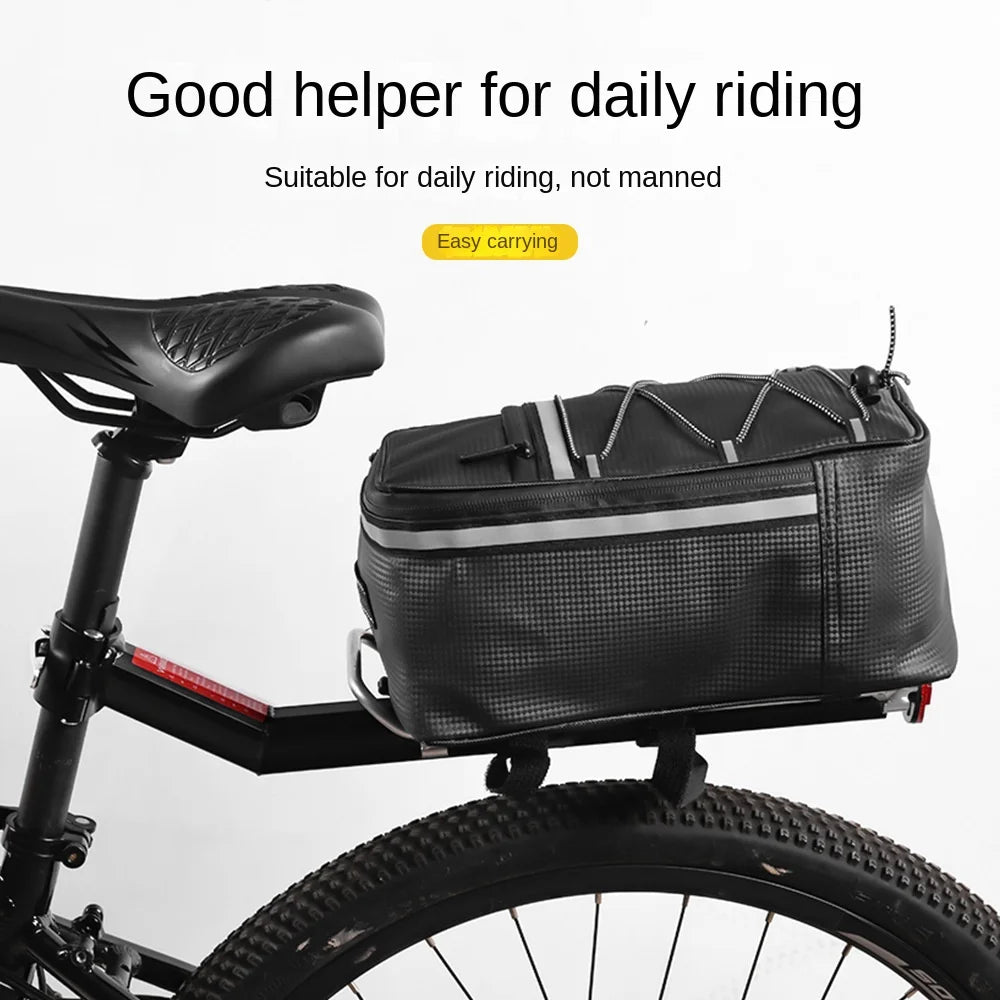Porte-Bagage Arrière Vélo Aluminium - Fixation Rapide et Ajustable — vue 3 — sacoche vélo | La Sacoche Vélo