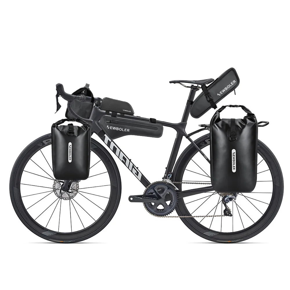 Sacoche Vélo Étanche 20L NEWBOLER - Porte-Bagages Arrière Double — vue 20 — sacoche vélo | La Sacoche Vélo
