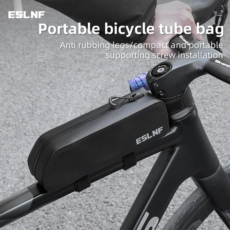 Sacoche Guidon Vélo ESLNF - Coque Rigide Étanche Grande Capacité — vue 2 — sacoche vélo | La Sacoche Vélo