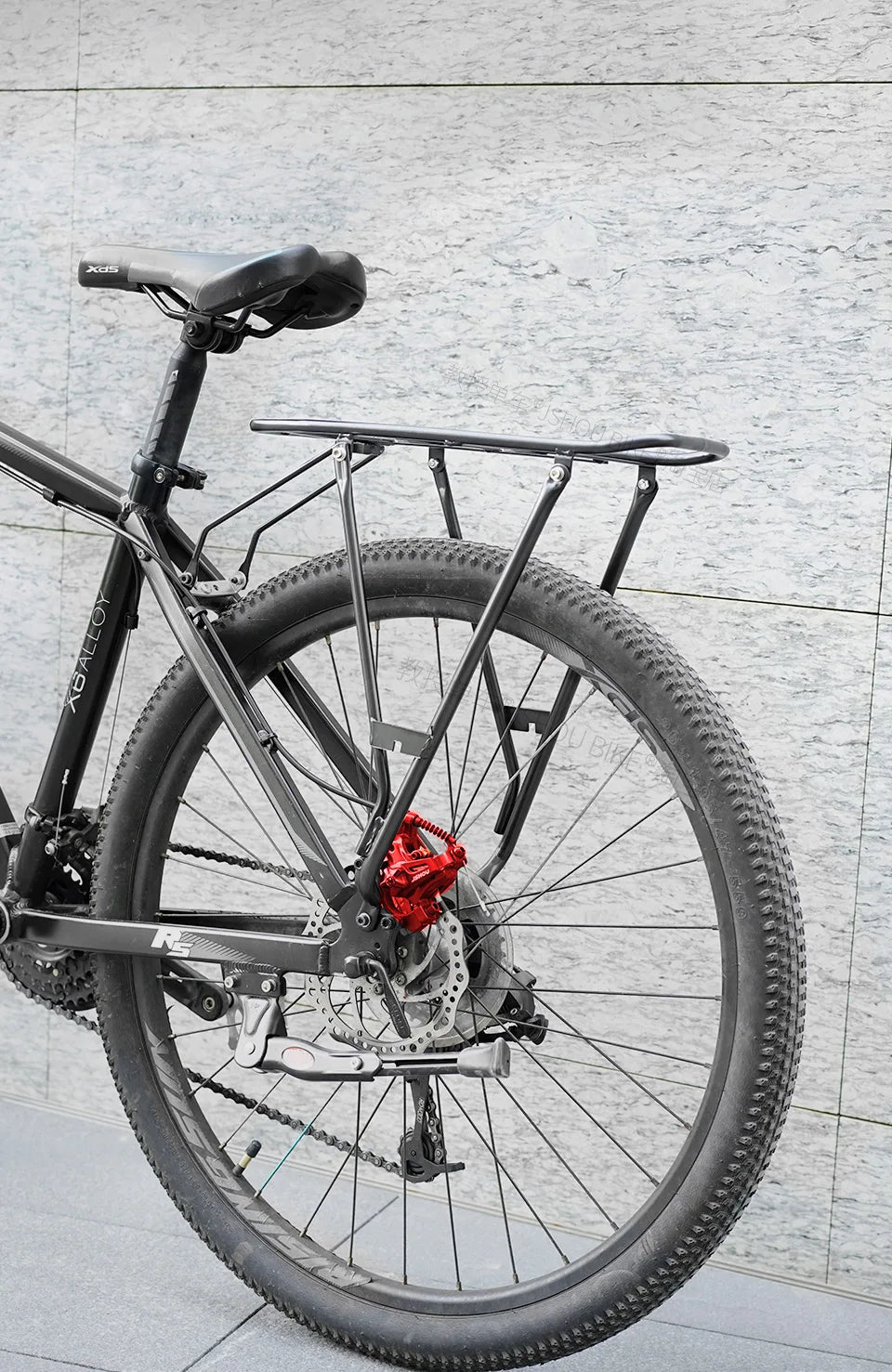 Porte-Bagage Arrière Vélo Acier JSHOUBIKE - Universel 26-29 pouces — vue 16 — sacoche vélo | La Sacoche Vélo