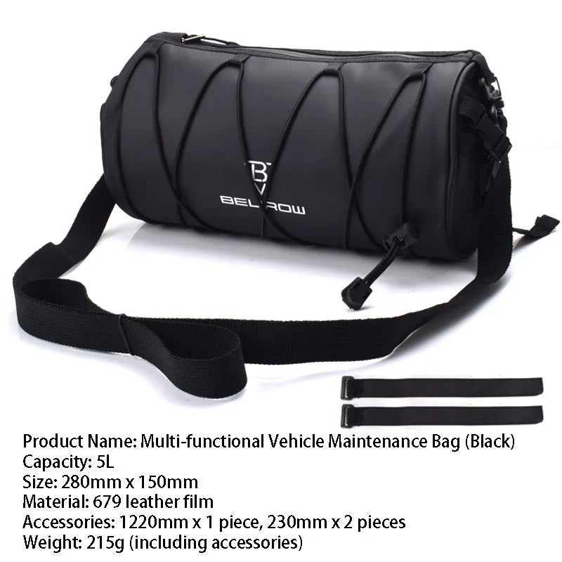 Sacoche Guidon Vélo Étanche 2L/5L avec Bandoulière Amovible — vue 9 — sacoche vélo | La Sacoche Vélo