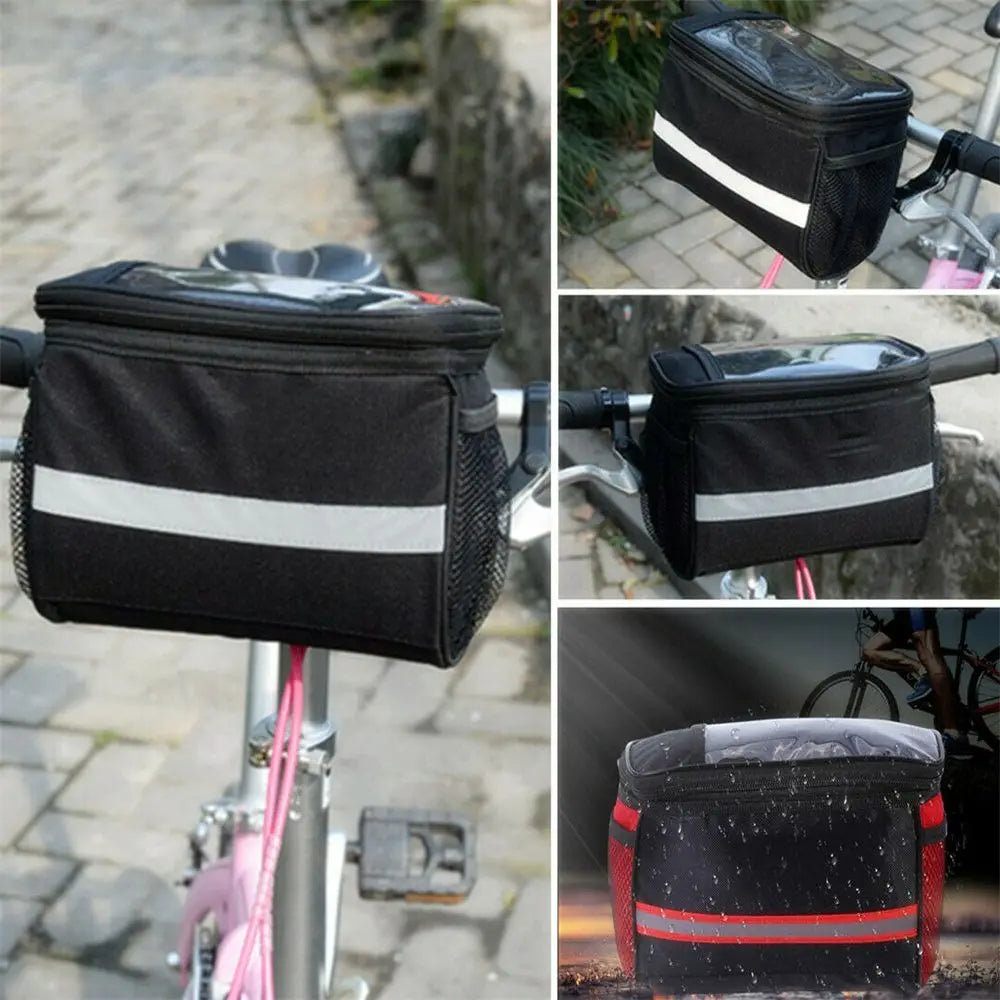 Sacoche Guidon Vélo Étanche avec Bande Réfléchissante - 1.5L — vue 13 — sacoche vélo | La Sacoche Vélo