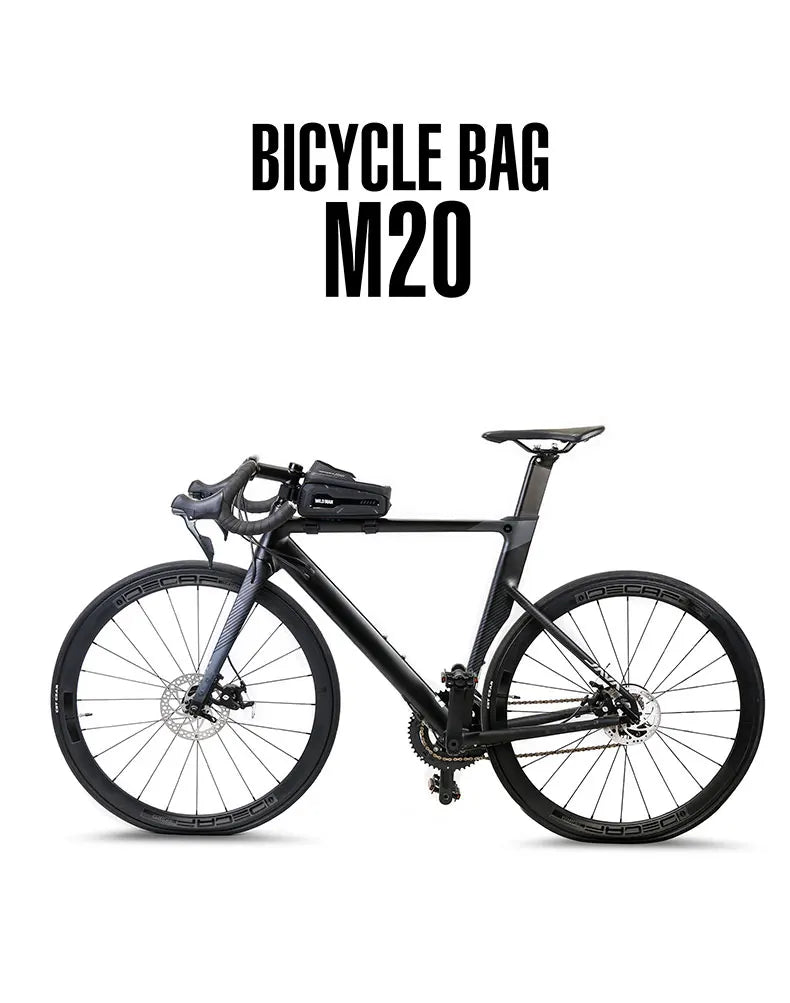 Sacoche Cadre VTT WILD MAN M20 Rigide avec Écran Tactile Étanche