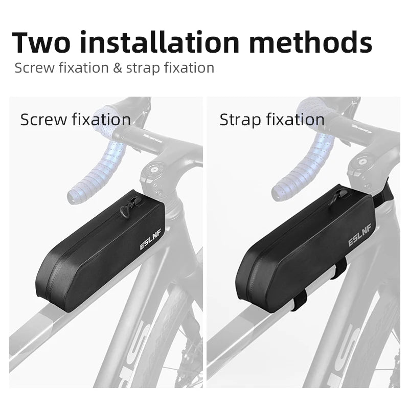 Sacoche Guidon Vélo ESLNF - Coque Rigide Étanche Grande Capacité — vue 6 — sacoche vélo | La Sacoche Vélo