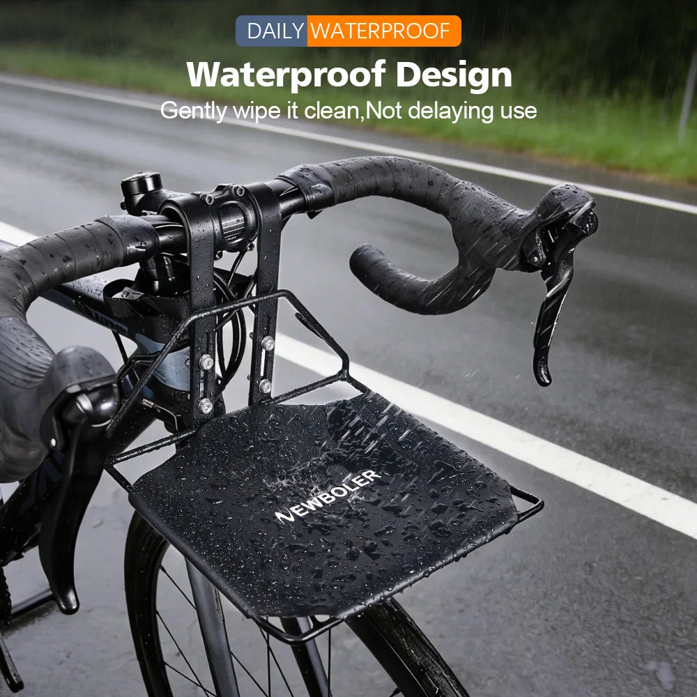 Porte-Bagage Avant Vélo NEWBOLER - Support Sacoche 5kg VTT et Ville — vue 7 — sacoche vélo | La Sacoche Vélo