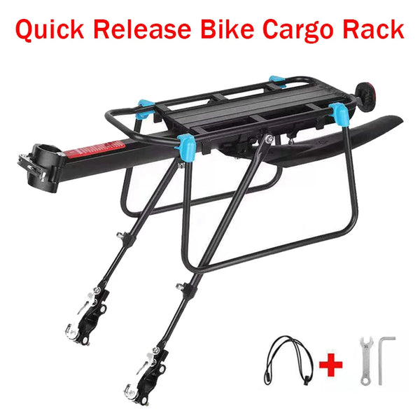 Porte-Bagage Vélo Arrière Ajustable à Fixation Rapide avec Garde-Boue — sacoche vélo | La Sacoche Vélo