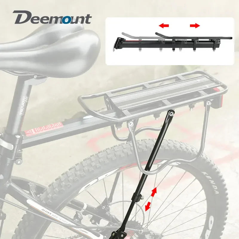 Porte-Bagage Arrière Vélo Deemount - Compatible VTT 20-29'' et Fat Bik — vue 5 — sacoche vélo | La Sacoche Vélo