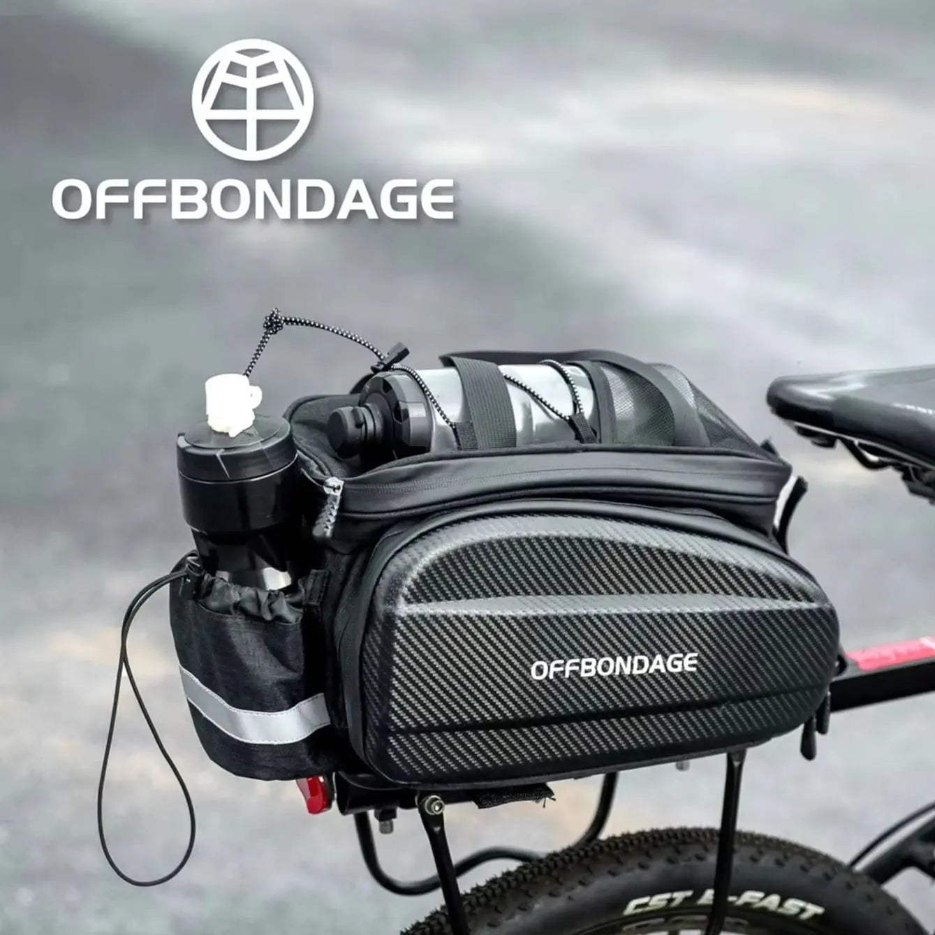 Sacoche Vélo Porte-Bagage Arrière 20L – Transformable et Imperméable — vue 3 — sacoche vélo | La Sacoche Vélo