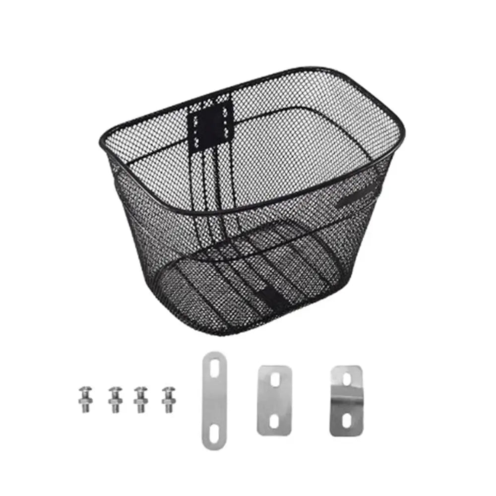 Panier Arrière Vélo Métal - 4 Tailles Disponibles Noir ou Argent — vue 9 — sacoche vélo | La Sacoche Vélo